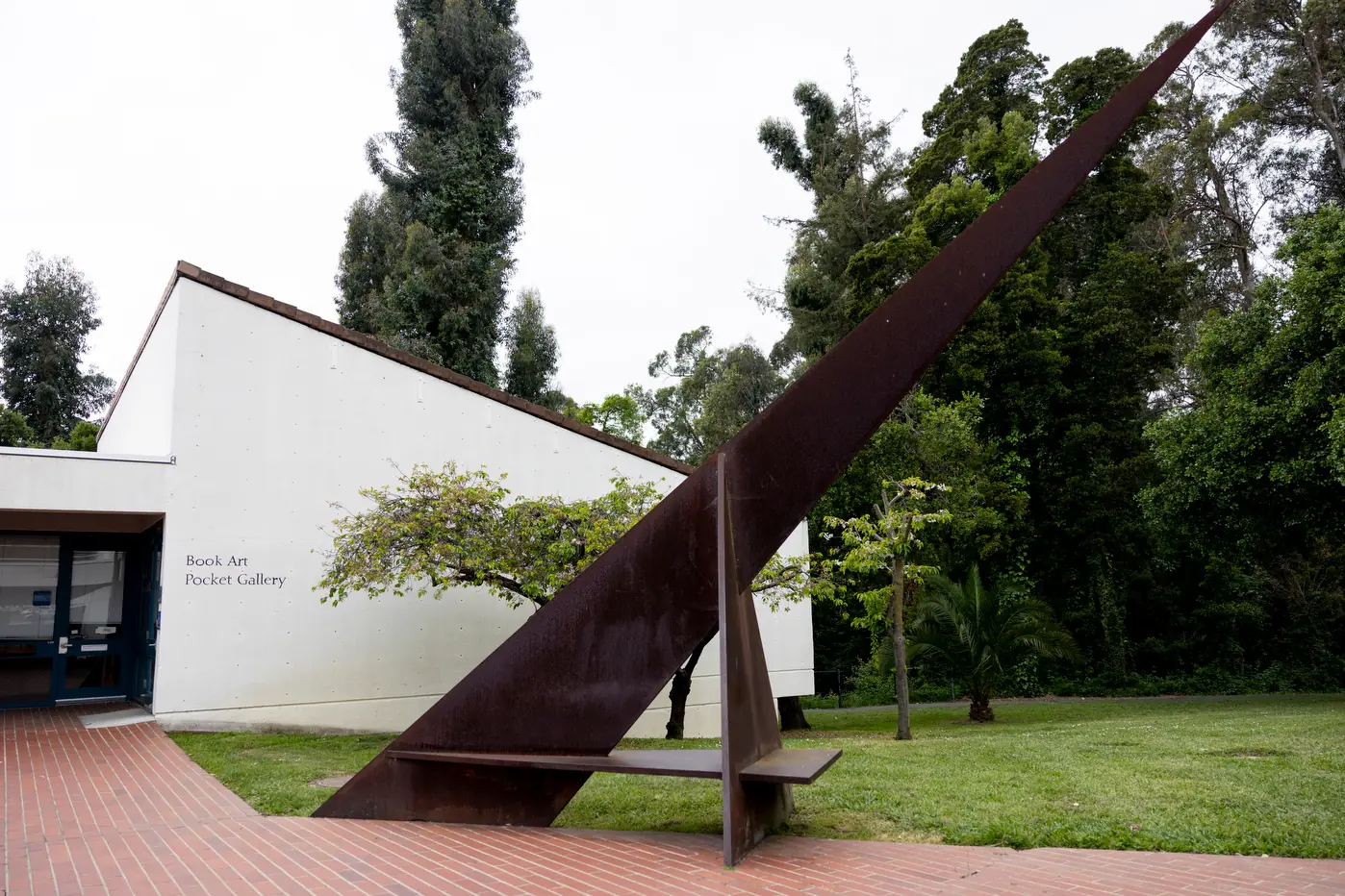The sundial in the CPM plaza at Northeastern University’s Oakland campus