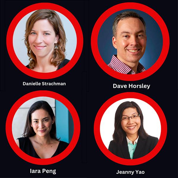 Fund Your Future speakers: Strachman, Horsley, Peng, and Yao